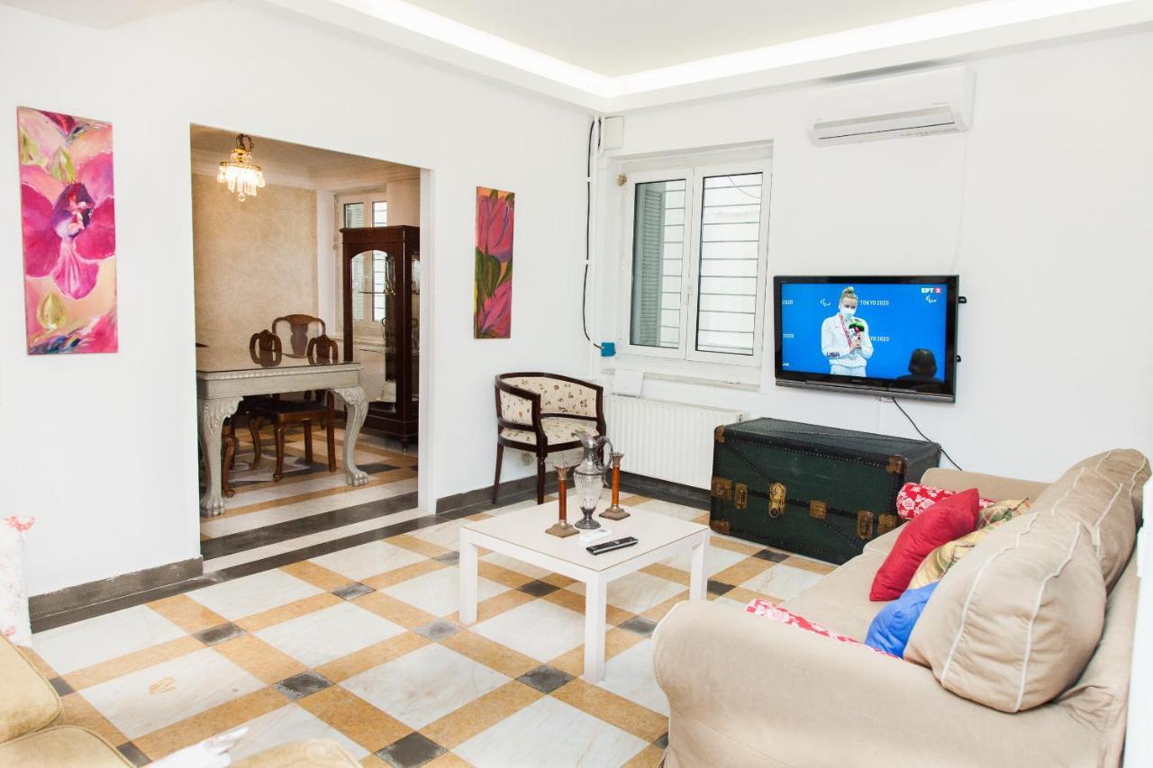 Chic Charming Central Athens Apt. Zewnętrze zdjęcie